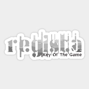 regista key of the game Sticker